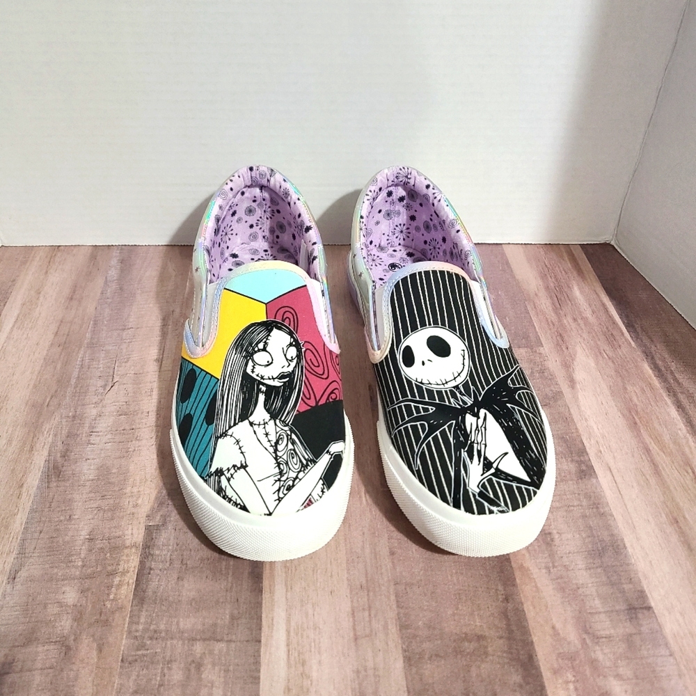 Nightmare Before Christmas Disney Slip-On Shoes
